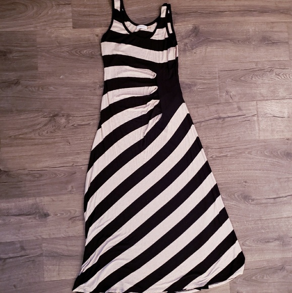 Calvin Klein Dresses & Skirts - Calvin Klein Stripped Maxi Dress